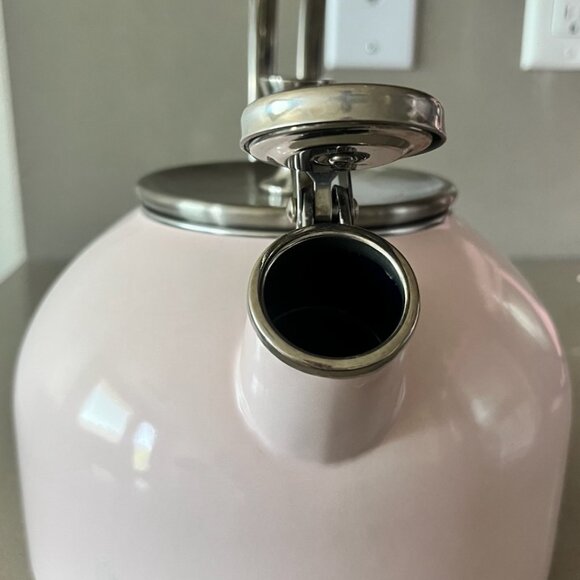 BLUSH PINK kate spade new york Whistling Tea Kettle - Picture 5 of 7